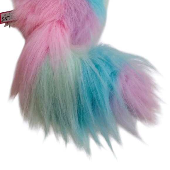 Douglas Prism Rainbow Cat Fuzzle Plush 14" Cuddle Toy - Picture 6 of 15